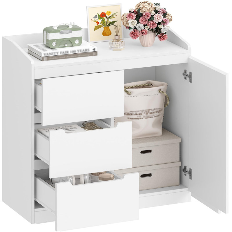 80cm W 3 - Drawer Chest of Drawers