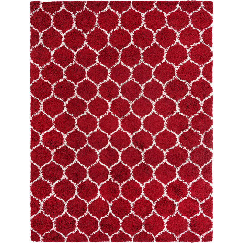 Geometric Indoor Rug, Rectangle 9' x 12'