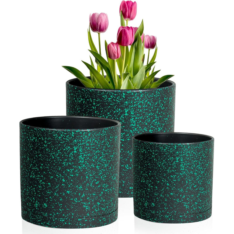 3 Pack Plant Pots (8/7/6 Inch)