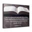Mouth Of God Matthew 4:4 - Wrapped Canvas Print