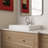 DeerValley 23.82" L x 18.9" W x 6.69" H White Rectangular Vitreous China Drop-in Bathroom Sink with Overflow-108607975