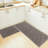 Sofihas 2 piece Kitchen Mats set Diamond Machine Washable with Rubber Backing-87292817