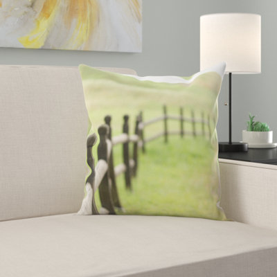 Microsuede Throw Pillow