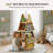 Design-oriented Rotating Bookshelf 18.1"w X 42"h