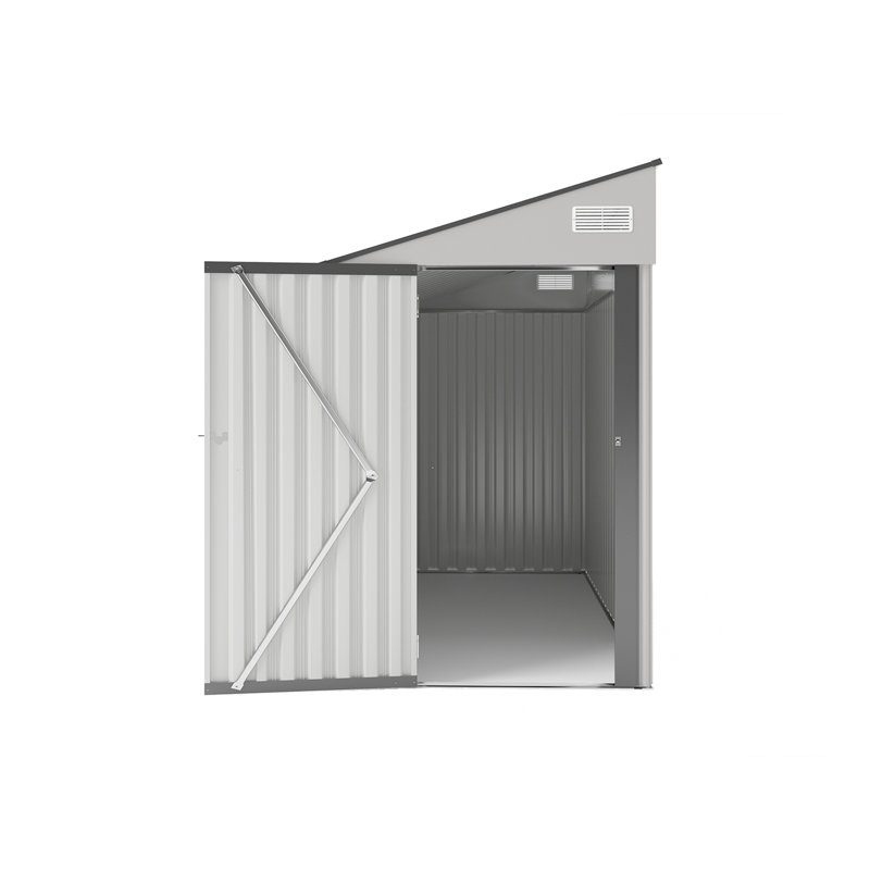Remise de rangement bicolore en option Campcraft, Blanc