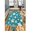 Tapis 100% polyester de qualité supérieure, imprimé en 3D, 4 po x 6 pi, hauteur de poils de 0,04 po | Antibactérien, points antidérapants en PVC, lavable à la machine | Idéal pour le salon, la chambre à coucher et la salle de jeux, design élégant et durable-2072203154