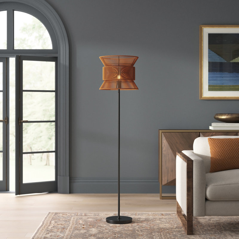 Bex 58'' Black Traditional Floor Lamp
