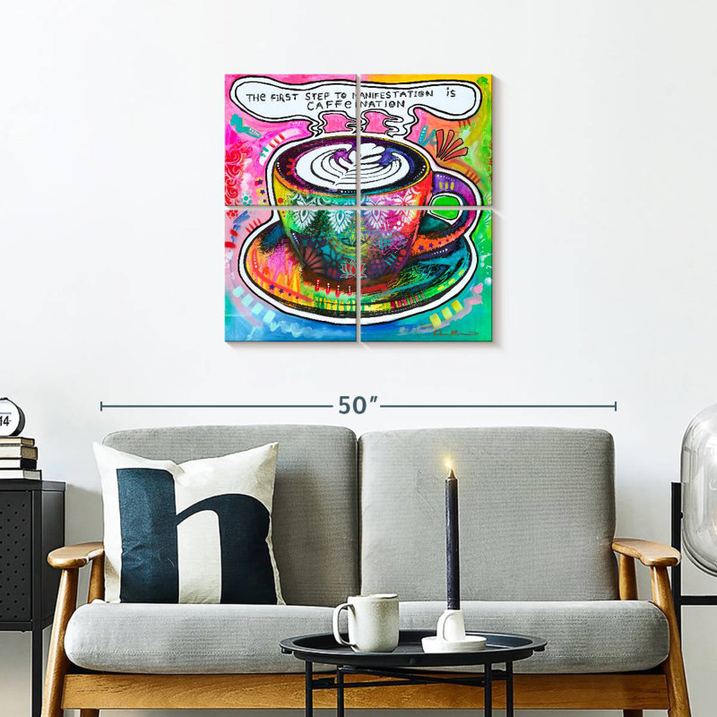 Ketti Caffeination, 26" H x 26" W