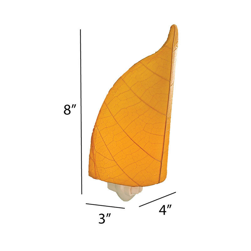 Leaf Night Light, Orange