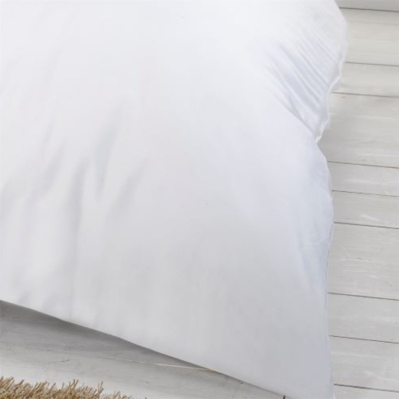 Kalos 100% Cotton Flatweave Pillow Case, White
