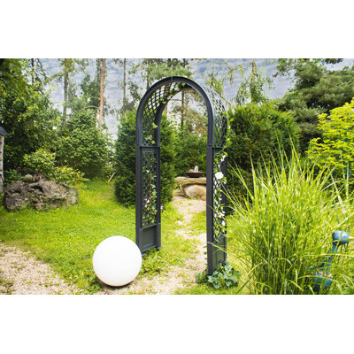 Samoset 100cm W x 43cm D Arbour in Grey