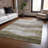 Machine Washable Indoor/Outdoor Chantille ACN1141 Taupe Rug-454496890