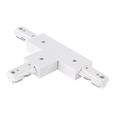 Connecteur Vectis H pour voie en T, accessoire de voie à circuit unique, blanc