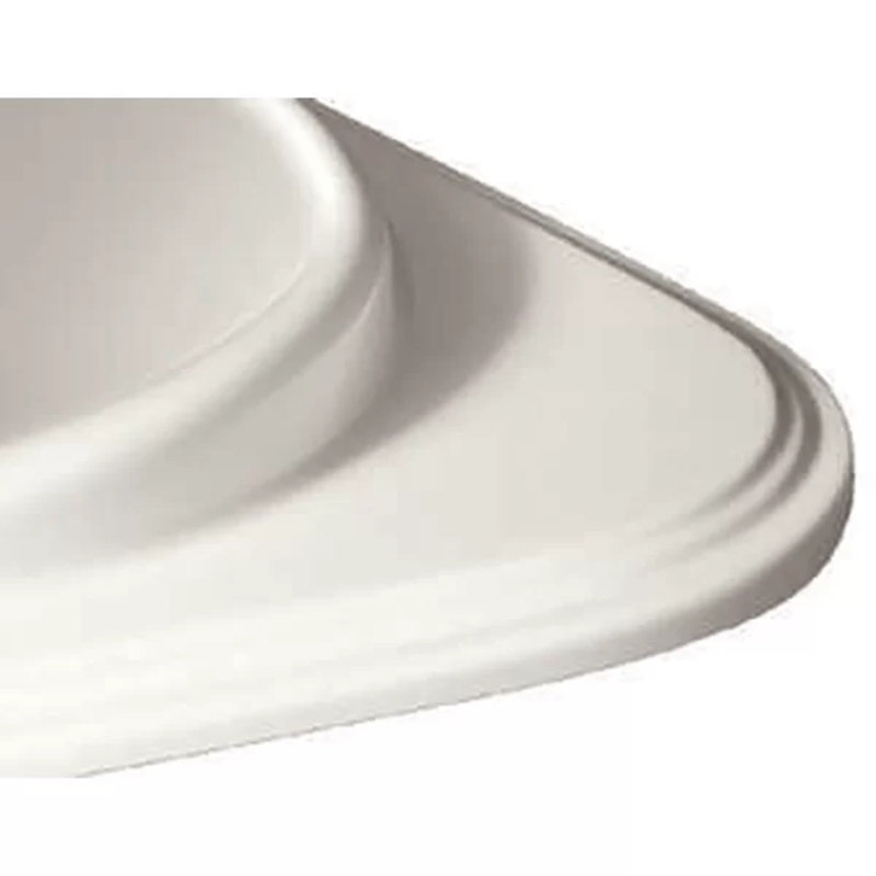 Cassi 60'' x 42'' Soaking Acrylic Bathtub, White, Satin Brass