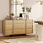 Buffet avec 9 tiroirs, buffet multifonctionnel avec grand rangement et pieds en T Maisonet, armoire de rangement pour bar et café-114243654