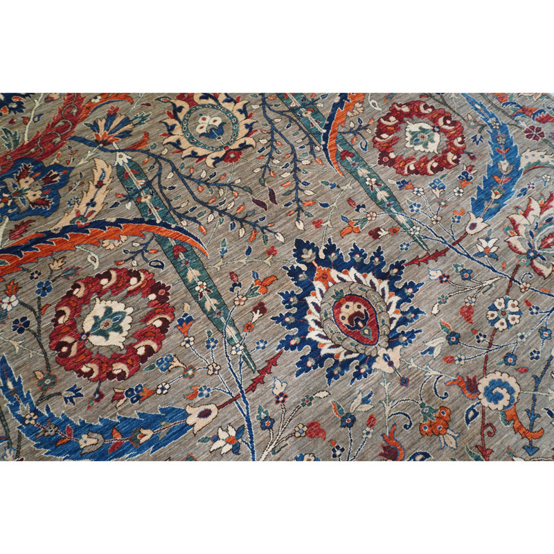Tapis chameau noué à la main de haute qualité