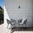 Stainless Steel and Wicker Ergonomic Terrace Dining Chairs with Cushions (Set of 2)-1302663806-1302619356