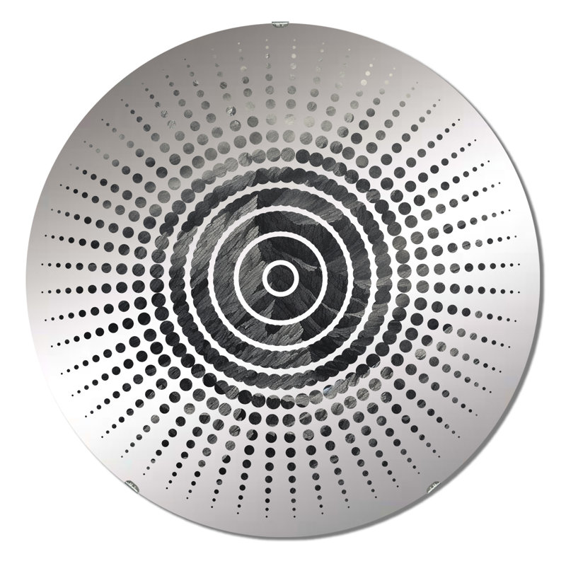 Miroir mural Gibraltar - Sun Circles, 23,6 po x 23,6 po