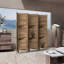 Room Divider, Folding Room Divider Privacy Screen, Wood Freestanding Louvered Divider Screen for Home Office Restaurant Bedroom-2105185986-2105305866