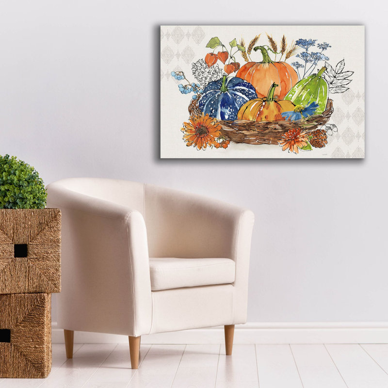 'Fall Sweet Fall 1'  by Anne Tavoletti Canvas Wall Art, 26" H x 40" W x 1.5" D