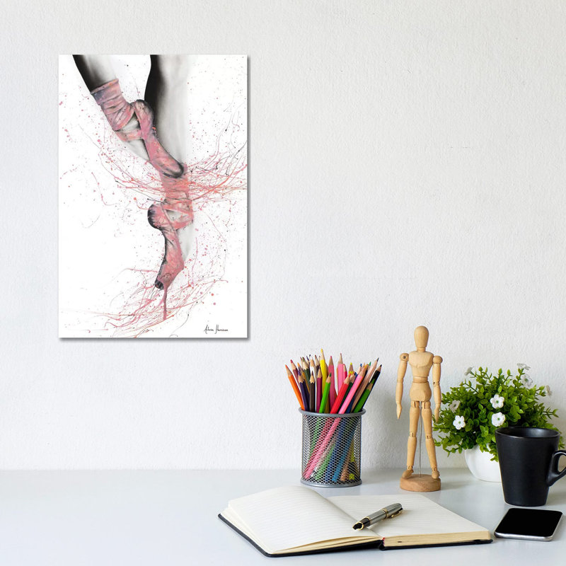 Old Shoes, New Dance by Ashvin Harrison - Print on Canvas, Wrapped Canvas, 20.32 cm H x 30.48 cm W