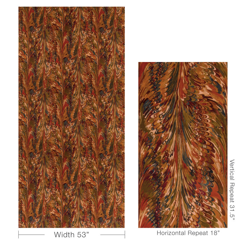 Taplow Velvet, Clay/Plum