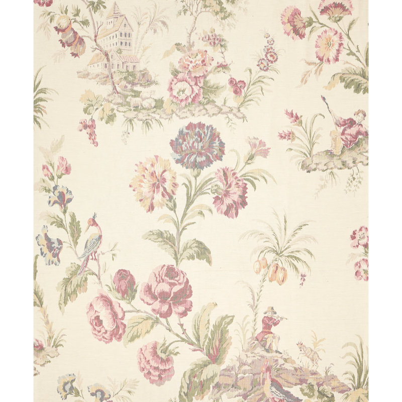 Tissu Jardin Somerset, Floraison