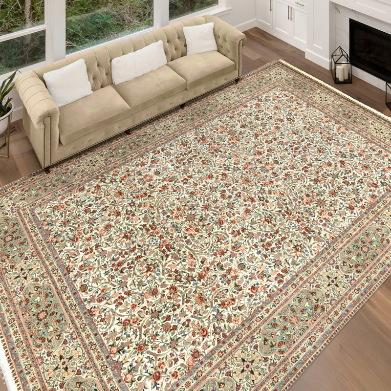 Hand Knotted Wool Oriental Indoor Rug