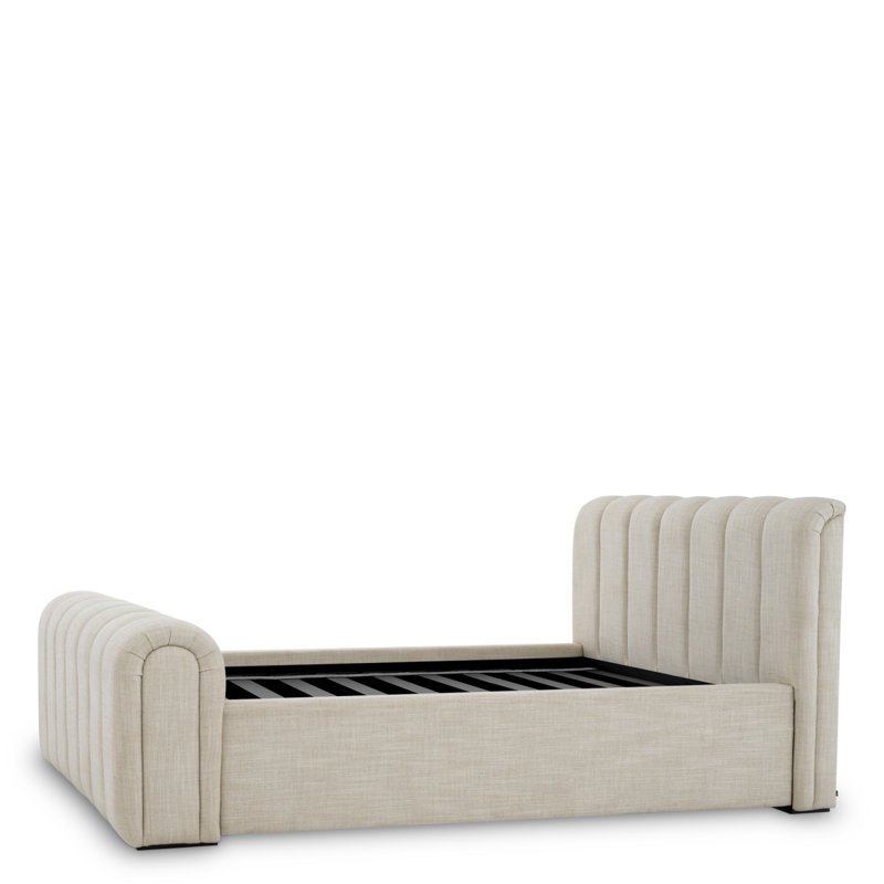 Bed Frame Kayden Albury Beige, King