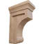 Petit support en bois d'acajou de l 2 1/2 po x P 4 po x H 6 po-31011716-109955998