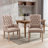 20.5'' H Tufted Linen Upholstered Armchair-84091140