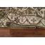 Tapis de couloir oriental fait à la main vert Oushak 3 x 10