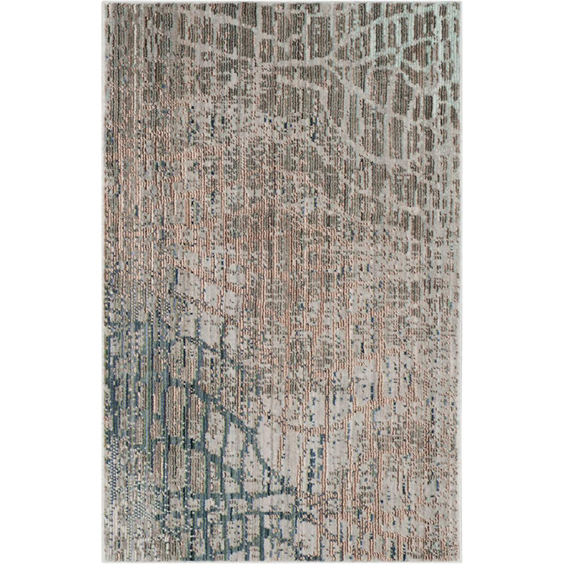 Dangello Performance Abstract Rug, Rectangle 2' x 3'