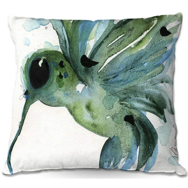 Reversible Throw Pillow, 18" x 18"