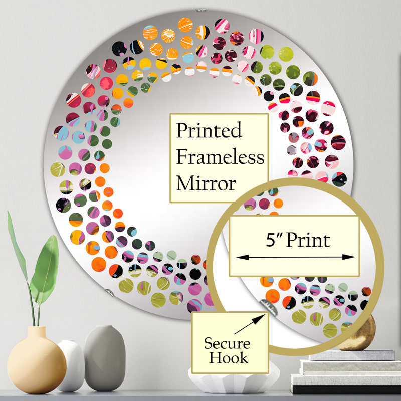 Aphra Circle Mirror, 23.6" x 23.6"