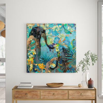 Evelia - Wrapped Canvas Painting