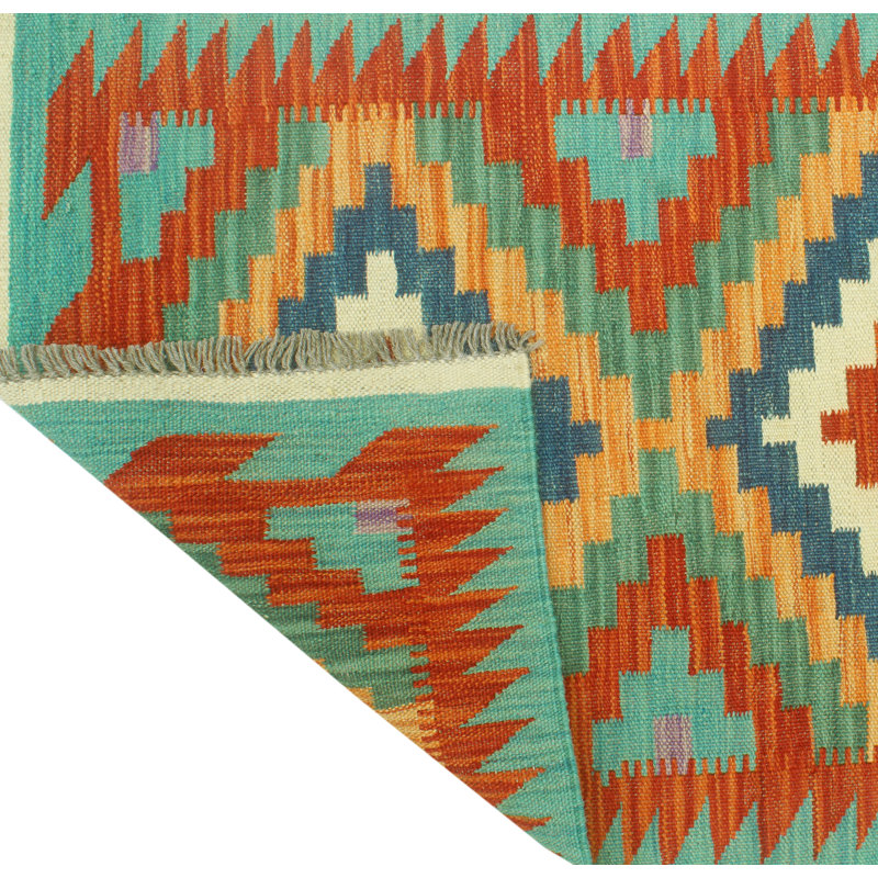 Bobbee Wool Geometric Indoor Rug