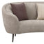 Ensemble de canapé rembourré beige 2 pièces
