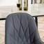 Chaise d'appoint rembourrée en similicuir Chardee-1647928888