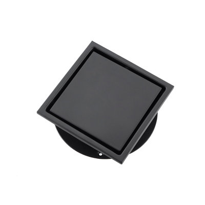 Square Stainless Steel Shower Floor Drain With Flange