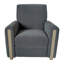 Fauteuil inclinable en polyester de confort moderne pour la détente et le style