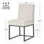 Ensemble de chaises d'appoint en chenille 19,9 po H (ensemble de 6)-689483829-702746737