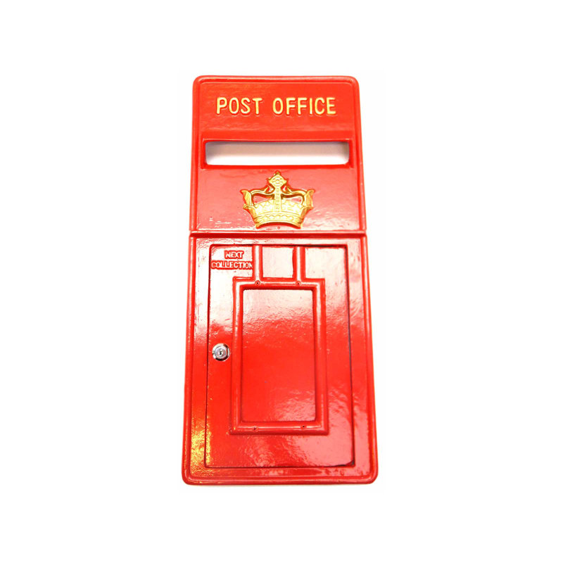 Carrickfergus Aluminum Mail Slot, Red