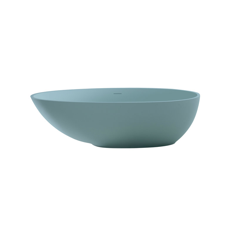 Baignoire autoportante 59 "x 33" à surface solide 59 po.