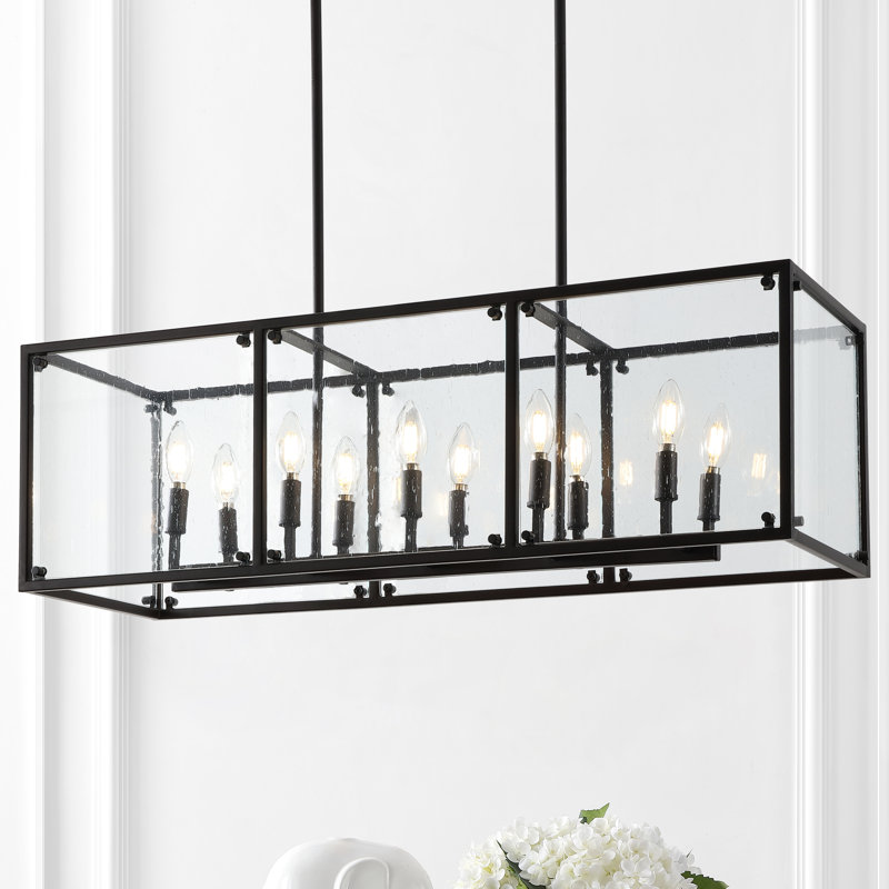 Luminaire suspendu géométrique 10 lumières