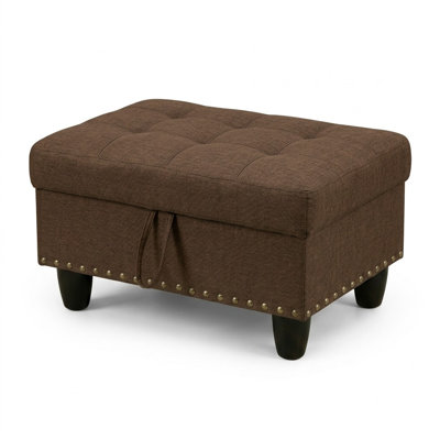 Single living room sofa, linen interior