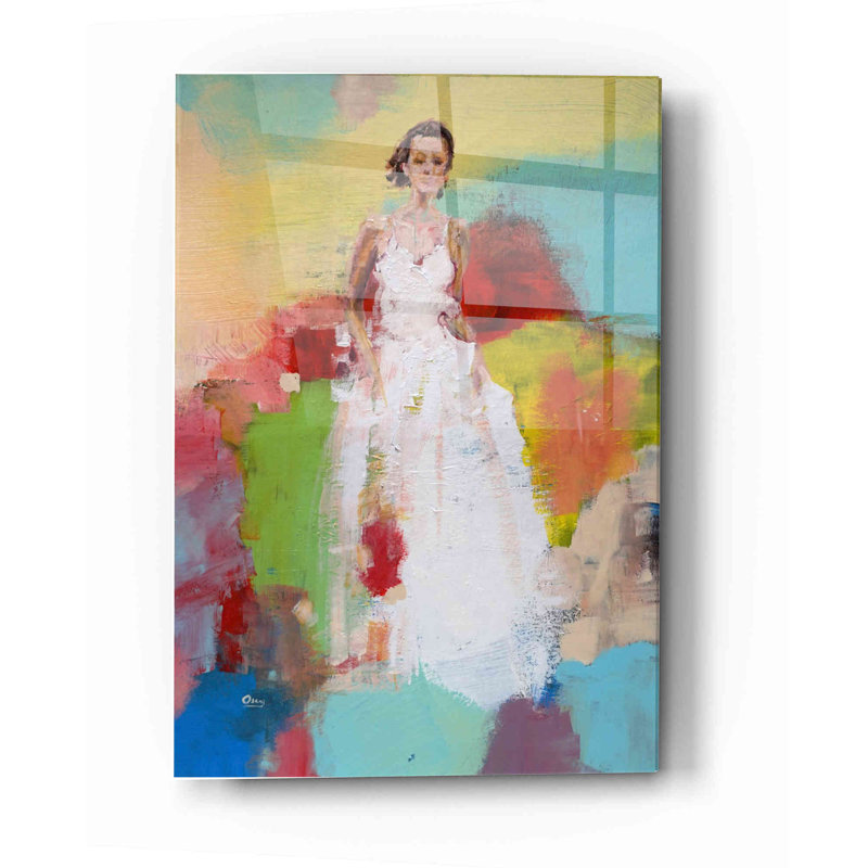 "Le printemps" par Oscar Alvarez Pardo, H 16 po x l 12 po