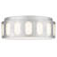 Plafonnier encastré en nickel brossé 11,25 po-367654384-367654396