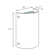 Polar 1 - Light LED Flush Mounted Sconce