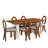7 - Piece Dining Table Set,dinning table set-1139346088